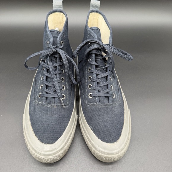 SeaVees X Taylor Stitch Mariner Boots Mens Size 10 Blue Canvas Chukka Navy Blue main image 7
